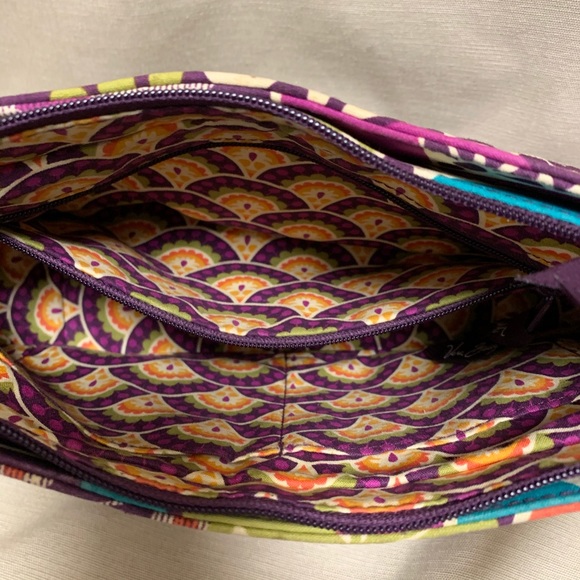 Vera Bradley Petal Pink / Plum Crazy 2 bag Combo - Picture 8 of 8